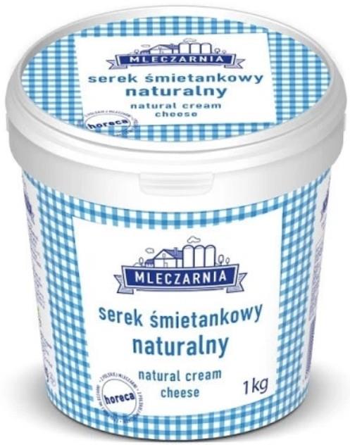 Крем-сир smietankowy naturalny Mleczarnia 1 кг