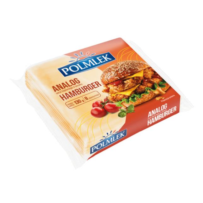 Сир плавлений Hamburger Polmlek 130 г