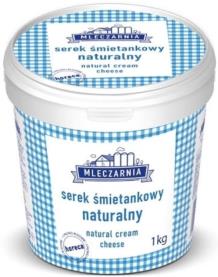 Крем-сир smietankowy naturalny Mleczarnia 1 кг